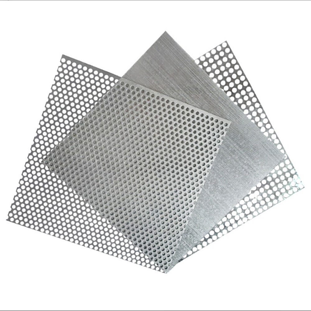 Punching plate mesh